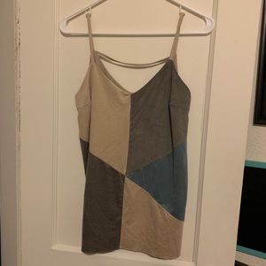 Asymmetrical block tank